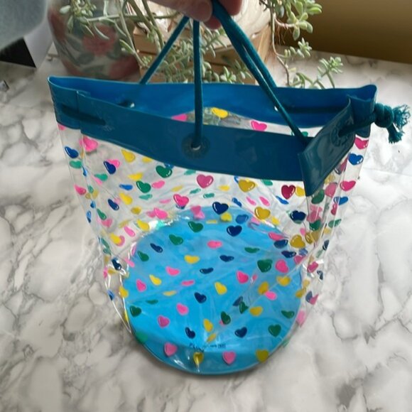 Vintage Heats round bottom 80s Bag - vinyl material tote bag by Flomo - Picture 11 of 11